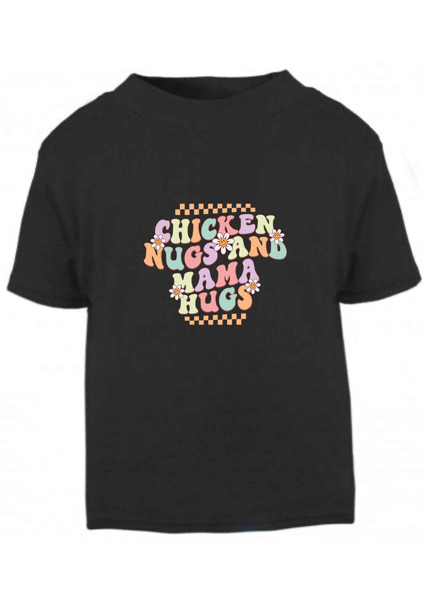 Kids Chicken Nugs & Mama Hugs T-Shirt