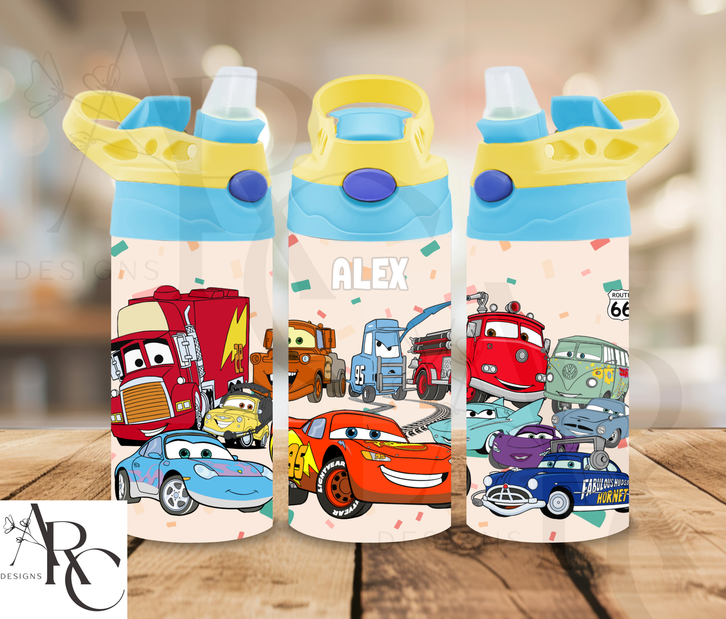 Personalised Kids 12oz Flip Top Bottle