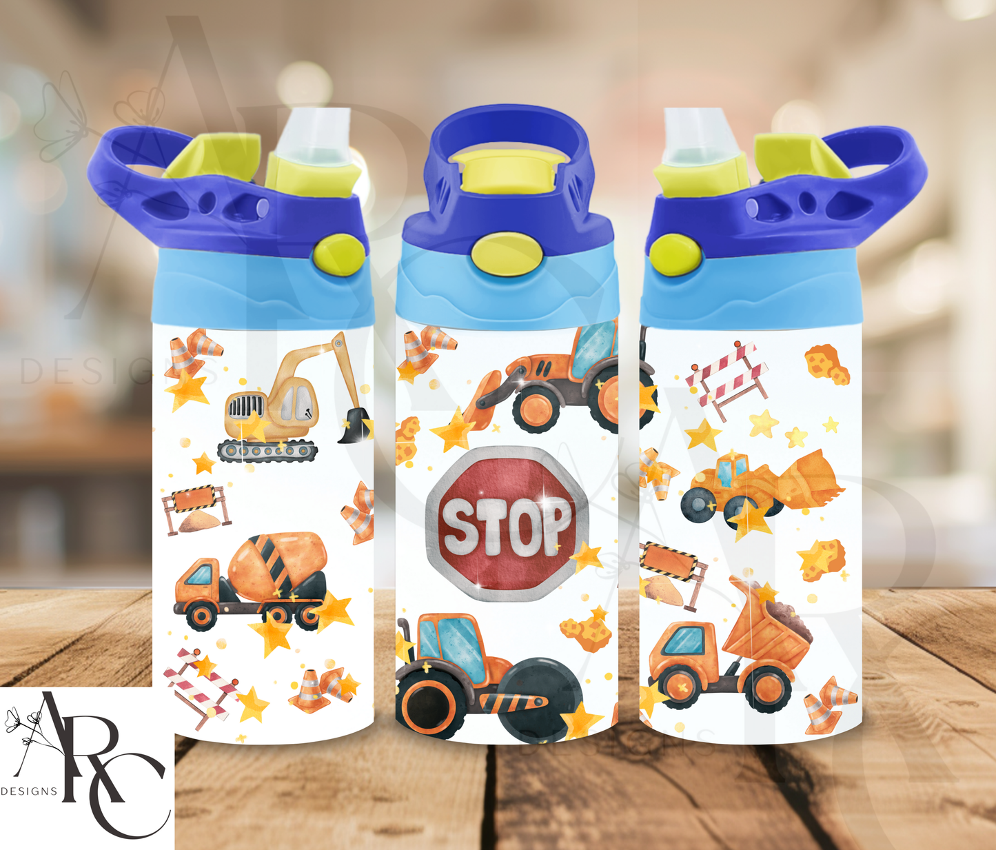 Personalised Kids 12oz Flip Top Bottle