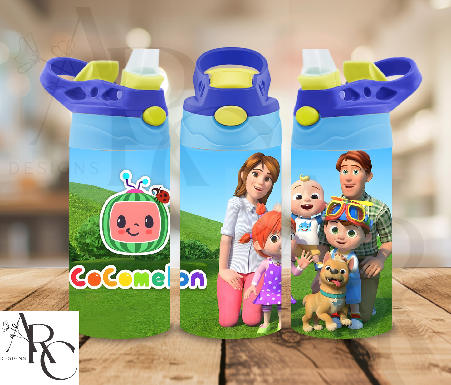 Personalised Kids 12oz Flip Top Bottle