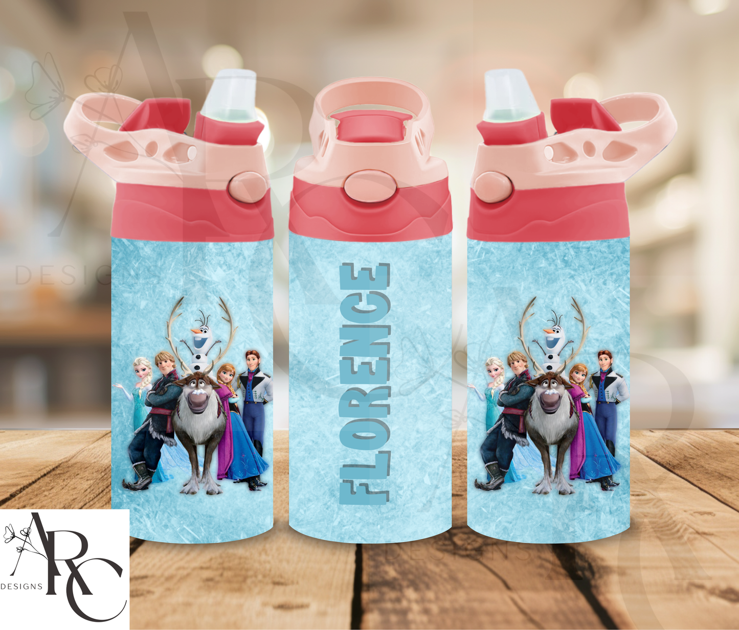 Personalised Kids 12oz Flip Top Bottle
