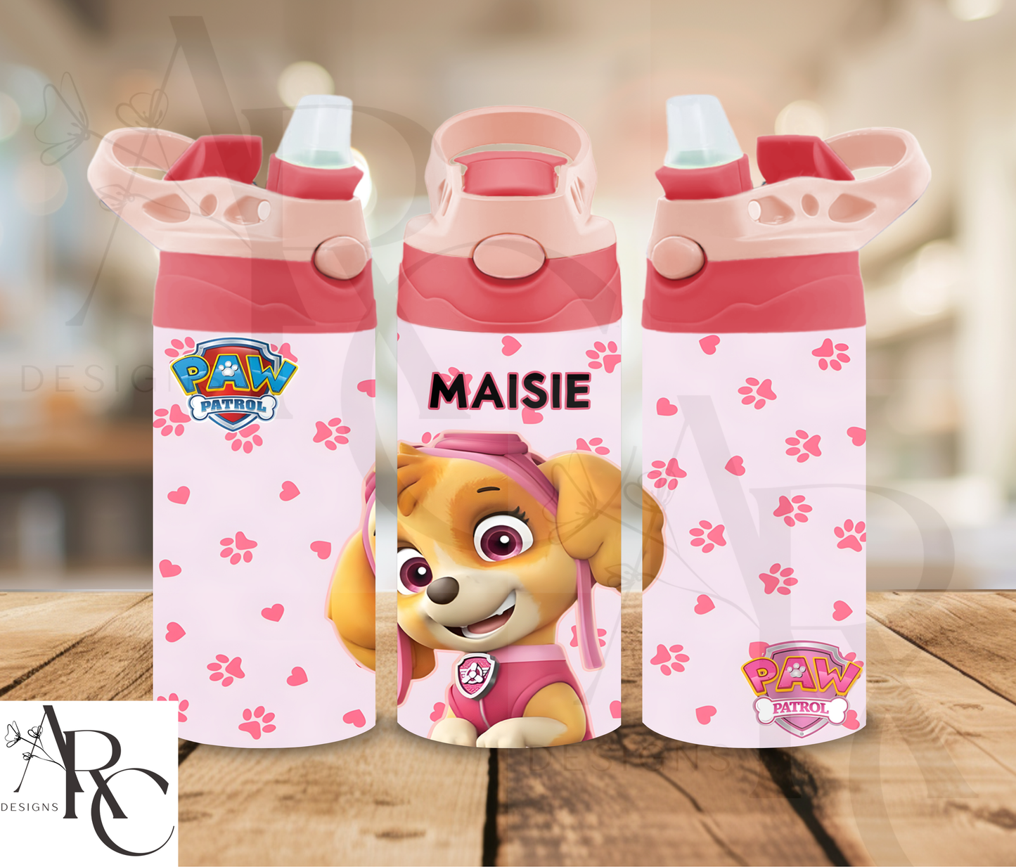 Personalised Kids 12oz Flip Top Bottle