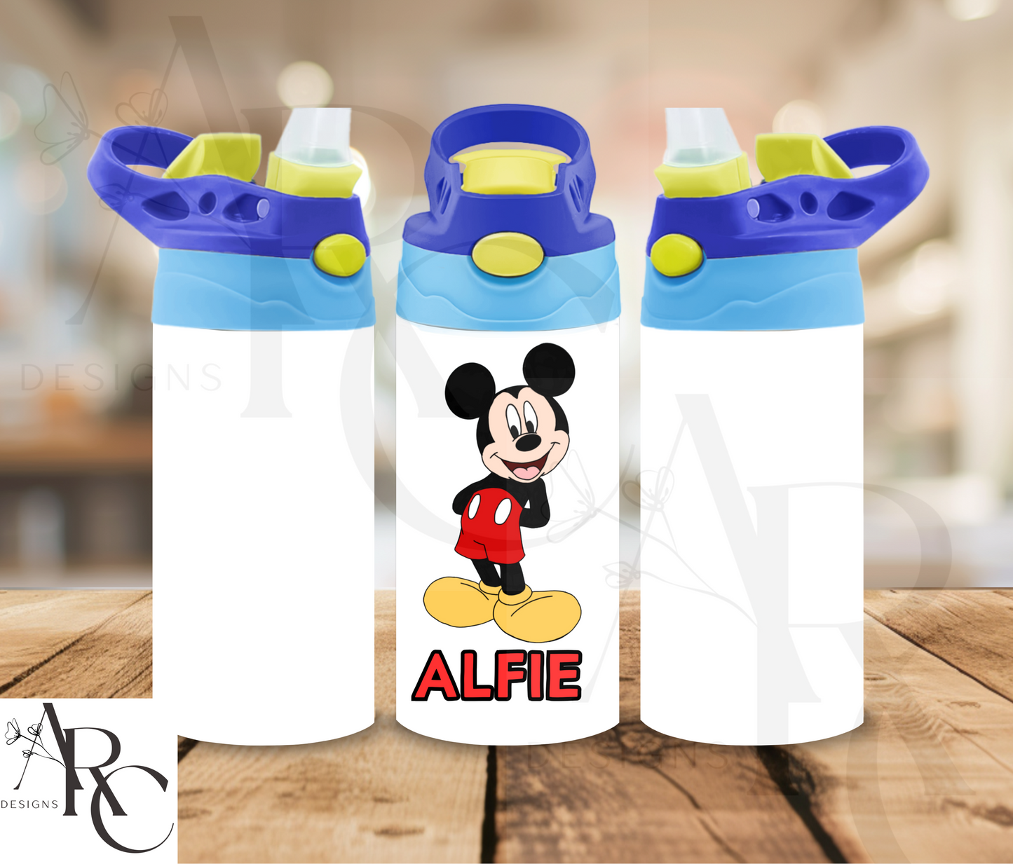 Personalised Kids 12oz Flip Top Bottle