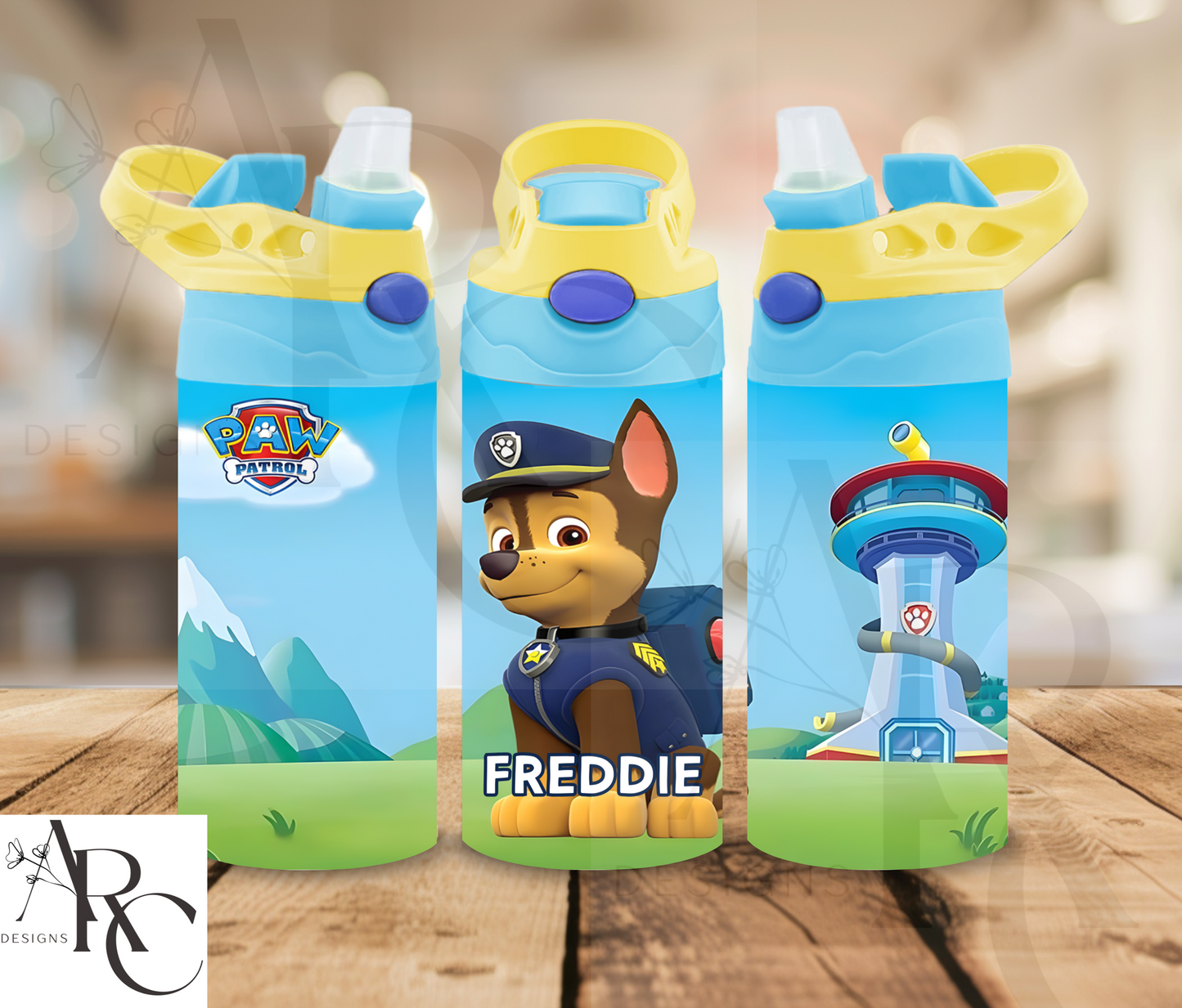 Personalised Kids 12oz Flip Top Bottle